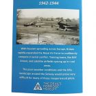 The back cover of "RAF Annan" book, which features an archive photo of some planes.