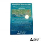The back cover of "The Solway Military Coast" book. It is described as being "A Story of Conflict, Courage and Community."