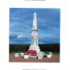 Dornock War Memorial booklet front cover.