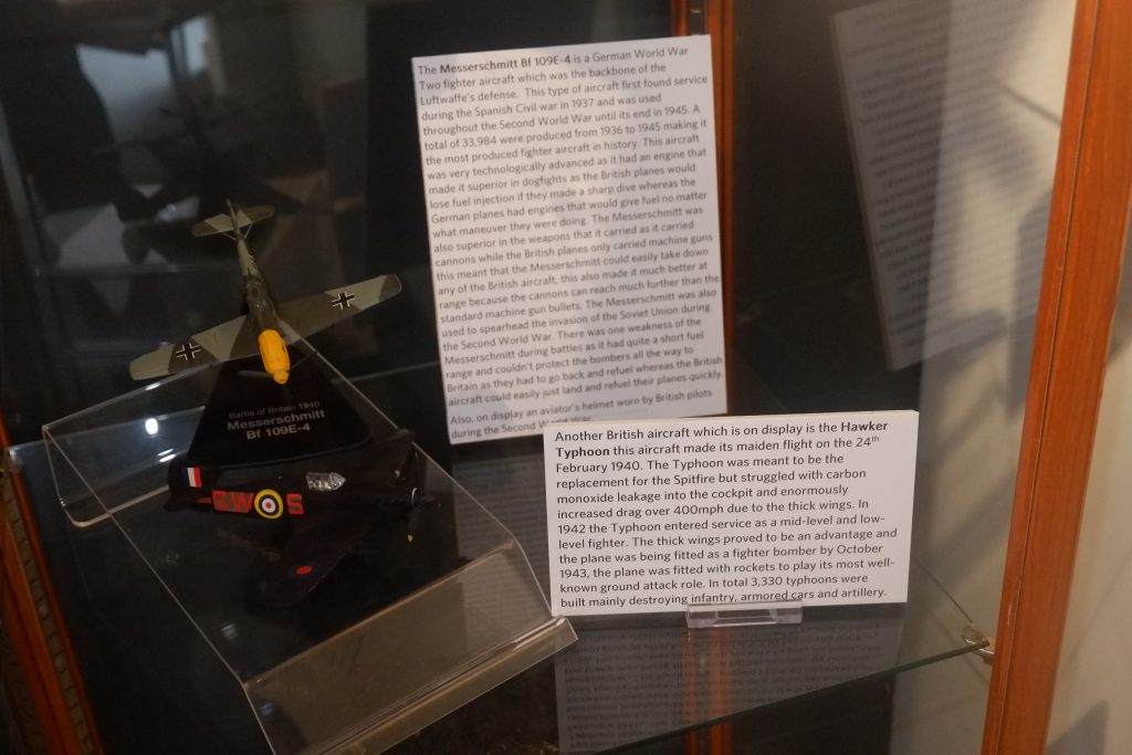Devil's porridge object of the month for July 2019. A model plane.
