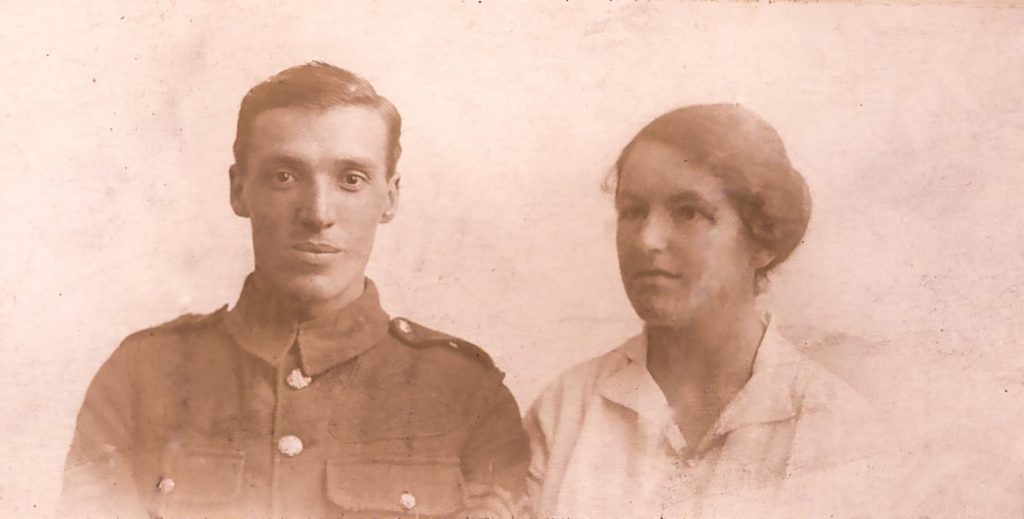 William and Ann Collins in 1916.