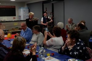 Burns Supper at The Devil's Porridge Museum in 2019.