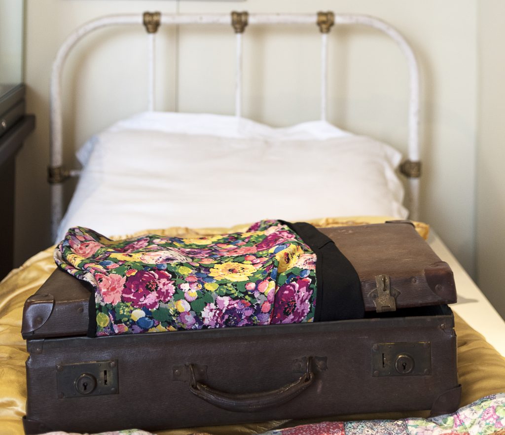 Munition girls bedroom at Devils Porridge Museum