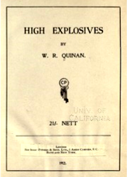 W R Quinan explosives