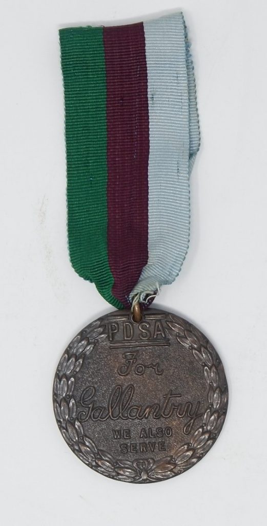A Dickin Medal.
