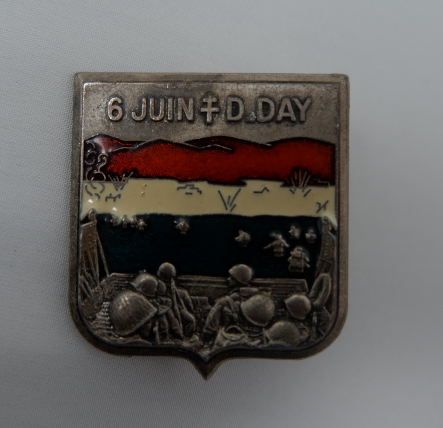 A D-Day medal.