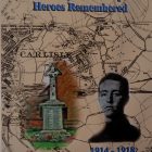 Front cover of Our Lady & St Joseph's Heroes Remembered book.