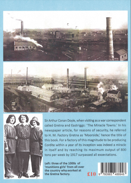 Moorside Wartime Miracle back cover