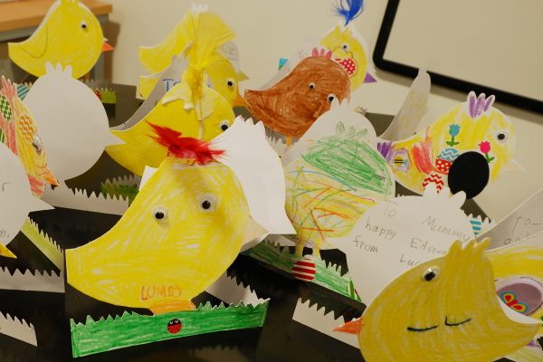 Some of the Easter chicks created by young people!