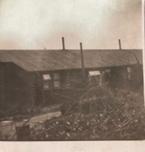 Tom Bonsor residence while he worked at H.M. Factory Gretna. This is an archive photo from the past.