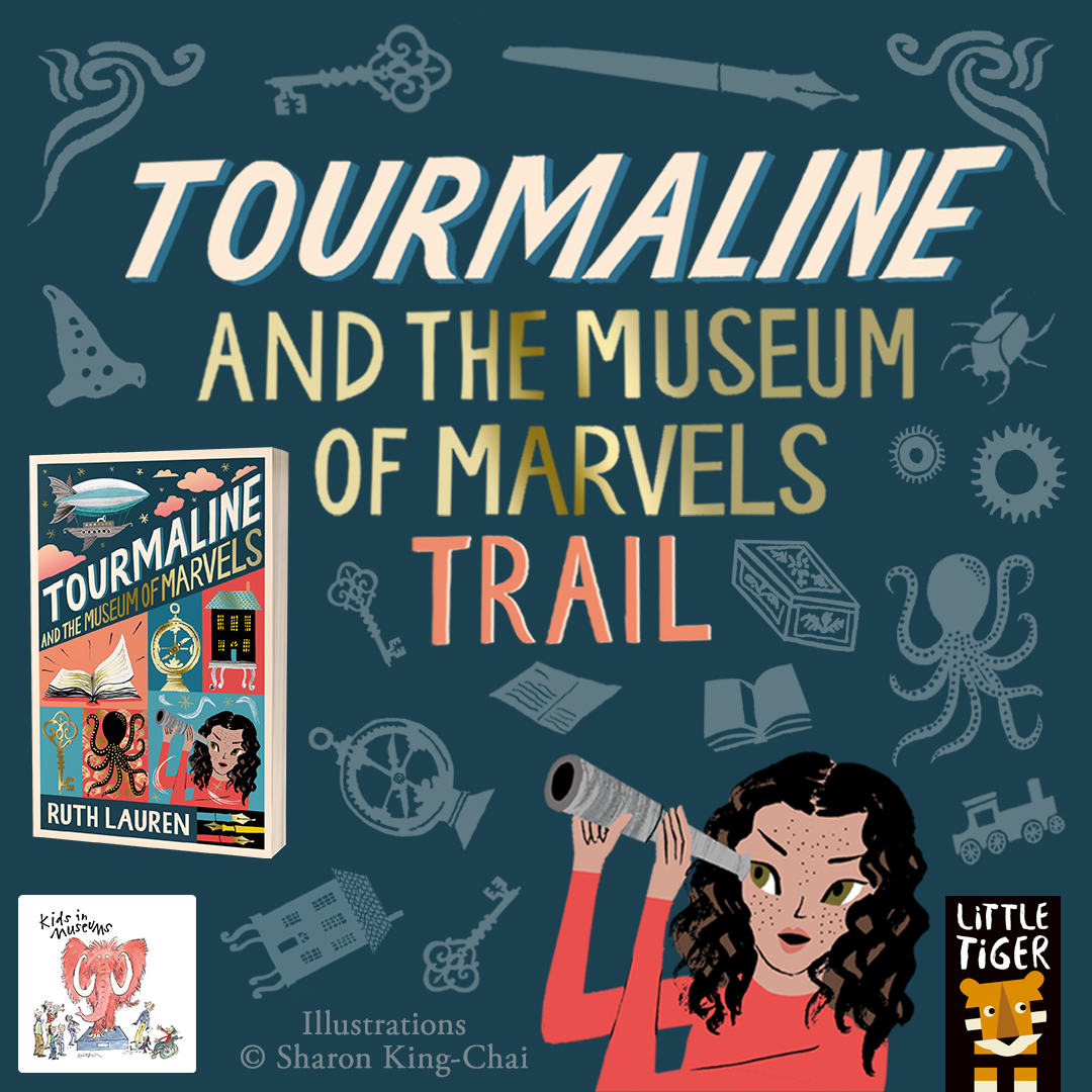 Poster for Kids in Museums' and Little Tiger's Tourmaline and the Museum of Marvels Trail.